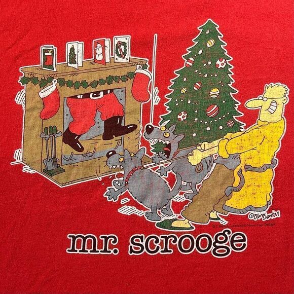 Vintage 90s Mr Scrooge Tee - Picture 2 of 6